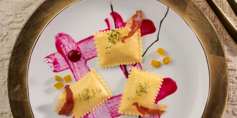 Bauletti® con funghi porcini e Taleggio DOP