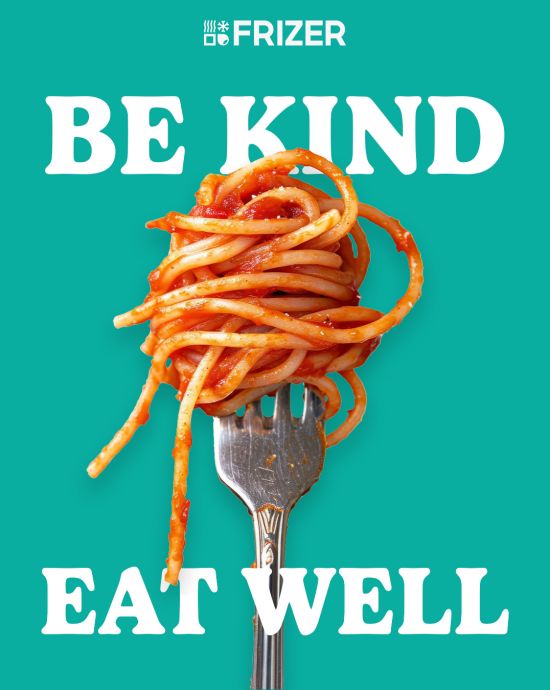 Frizer Italia - Post IG - Be kind eat well