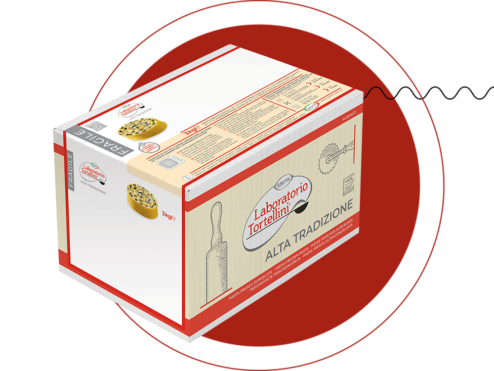 Pack delle Ricciole ricotta e spinaci di Laboratorio Tortellini®