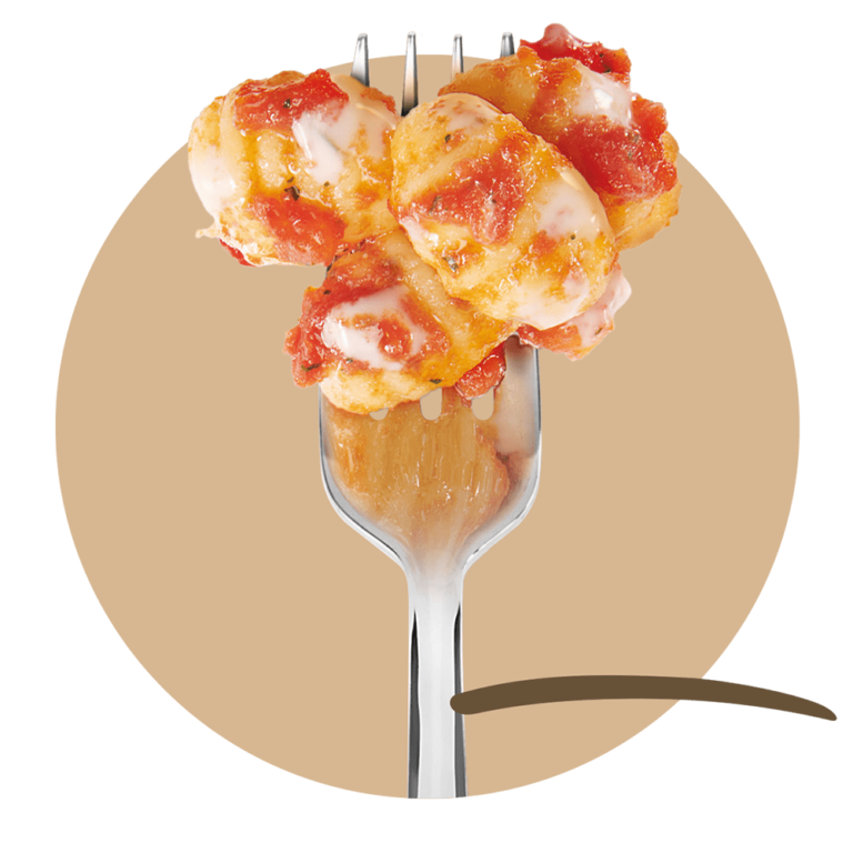 Gnocchi pomodoro e mozzarella