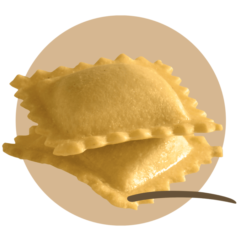 Agnolotti piemontesi al fondo bruno e funghi porcini secchi