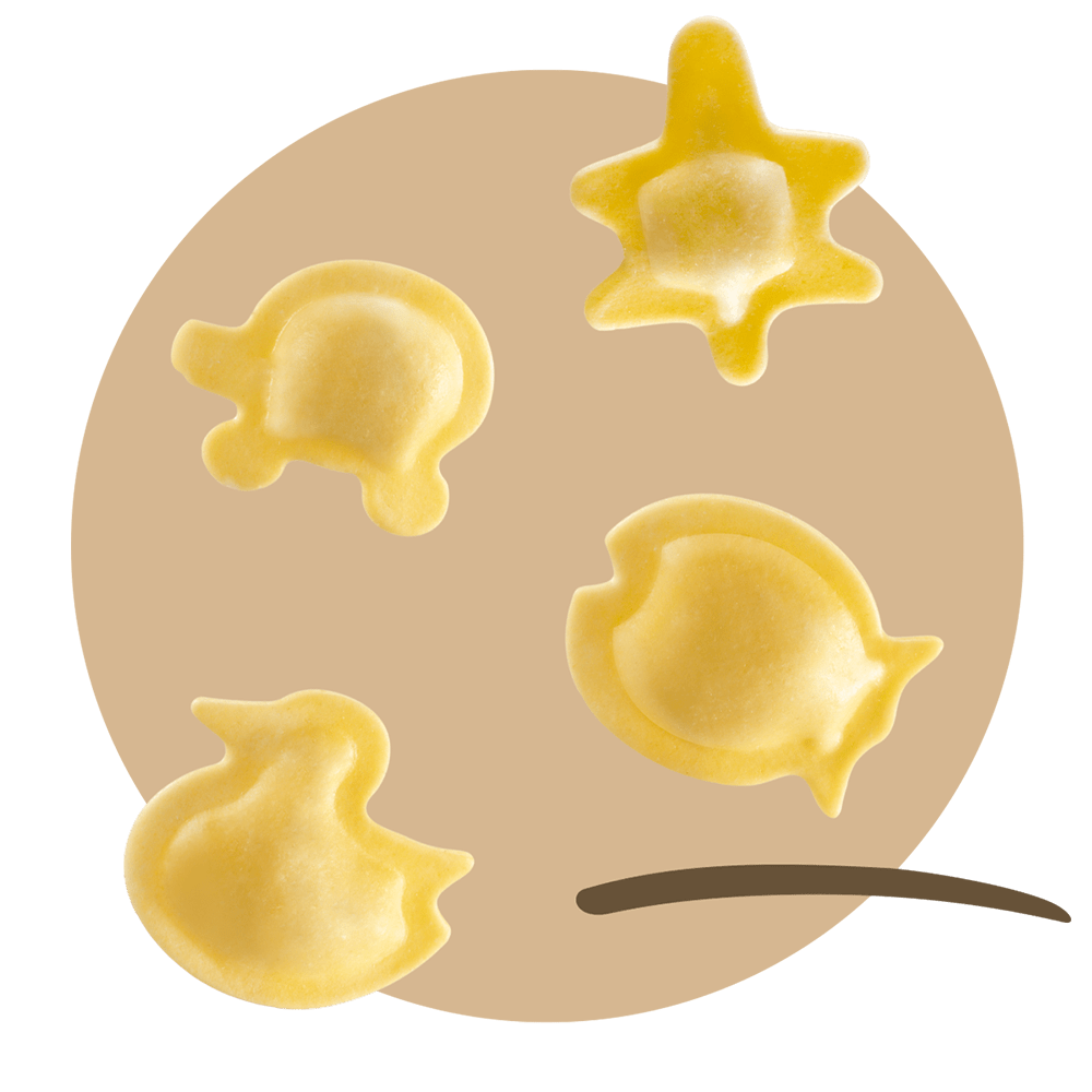 Amichetti ai formaggi Laboratorio Tortellini® Surgital