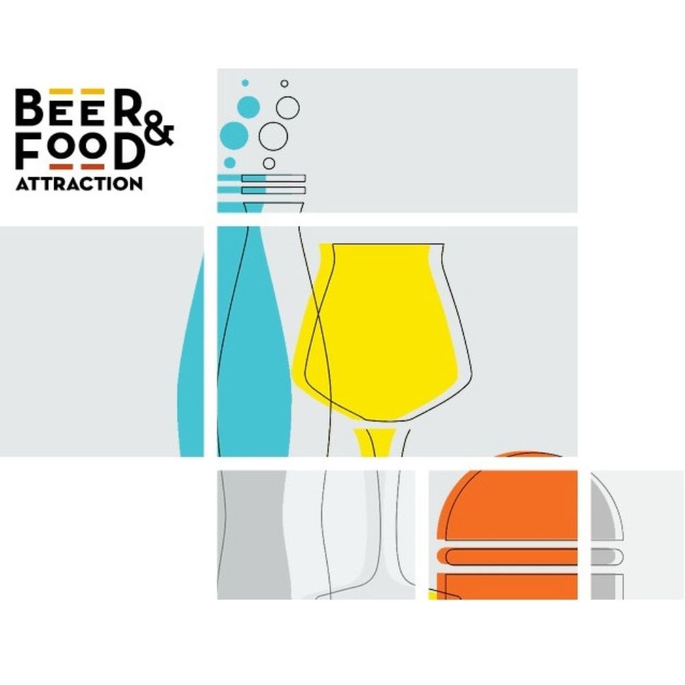 Banner dell'evento Beer and Food Attraction che si terrà a Rimini a febbraio 2023