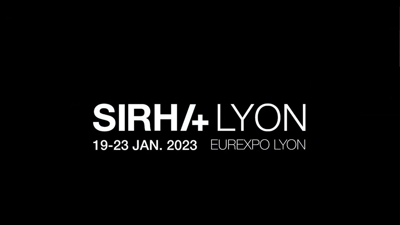 Banner dell'evento Sirha che si terrà a Lione a gennaio 2023